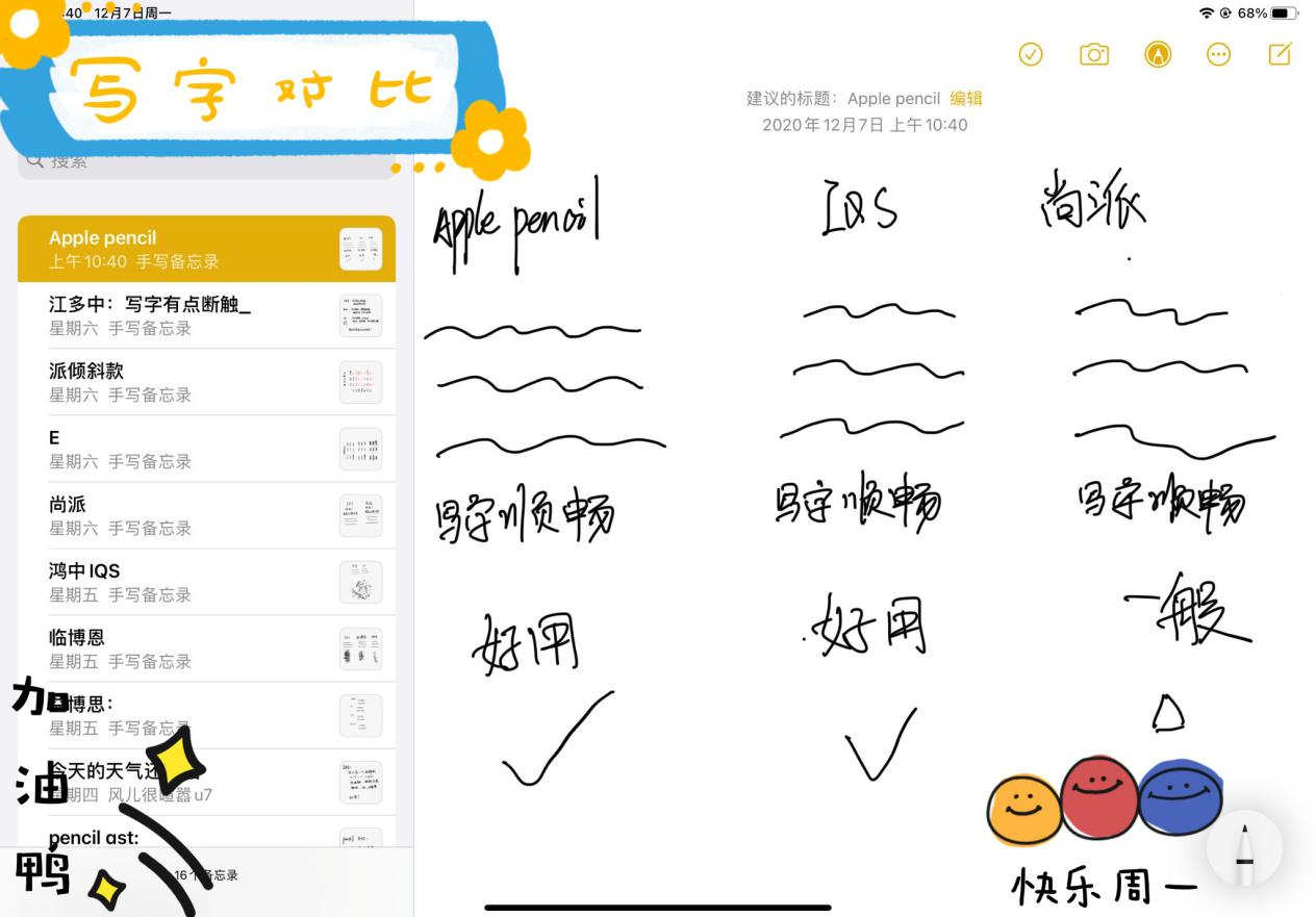 电容笔怎么选？超好用的平替Apple pencil，强烈推荐